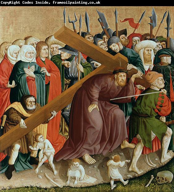 Hans Multscher The Cross of Christ; The Wings of the Wurzach Altar